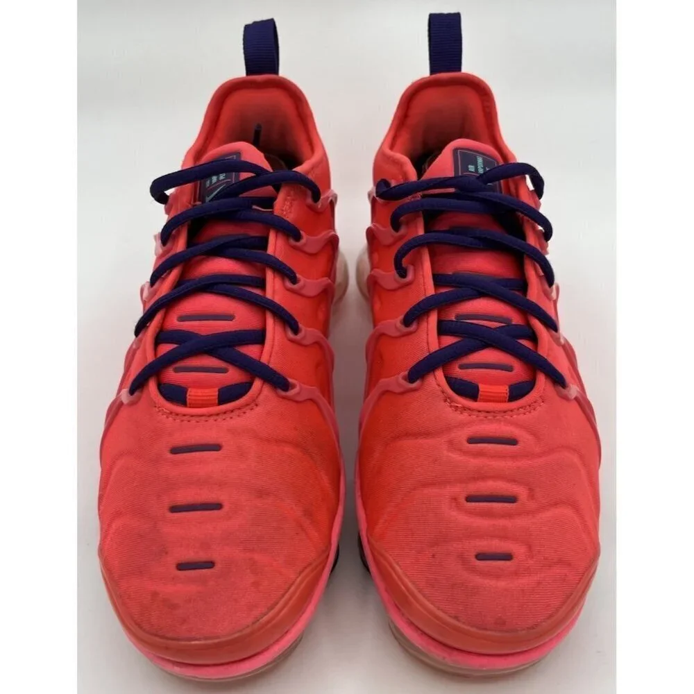 Nike Air Vapor Max Plus Bright Crimson Pink CU4907-600 Women Size 7.5 Shoes